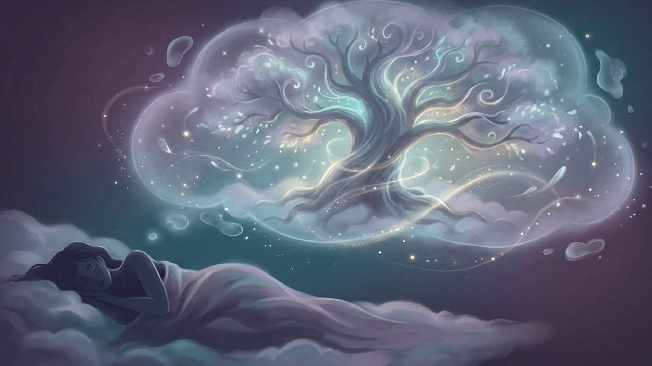 Rüyada ağaç görmek, bilinçaltında kök salan ve parlayan dallarıyla büyülü bir yaşam ağacının canlanmasını temsil eder.